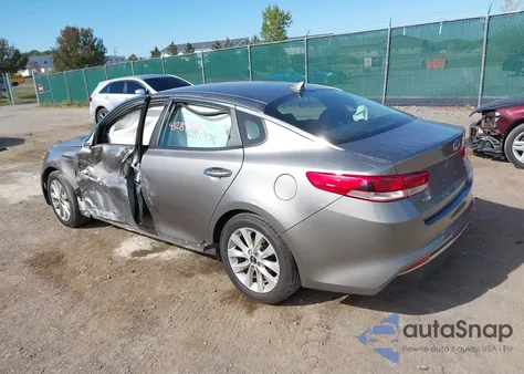 2017 Kia Optima Lx из США, поврежденный, VIN 5XXGT4L33HG165618